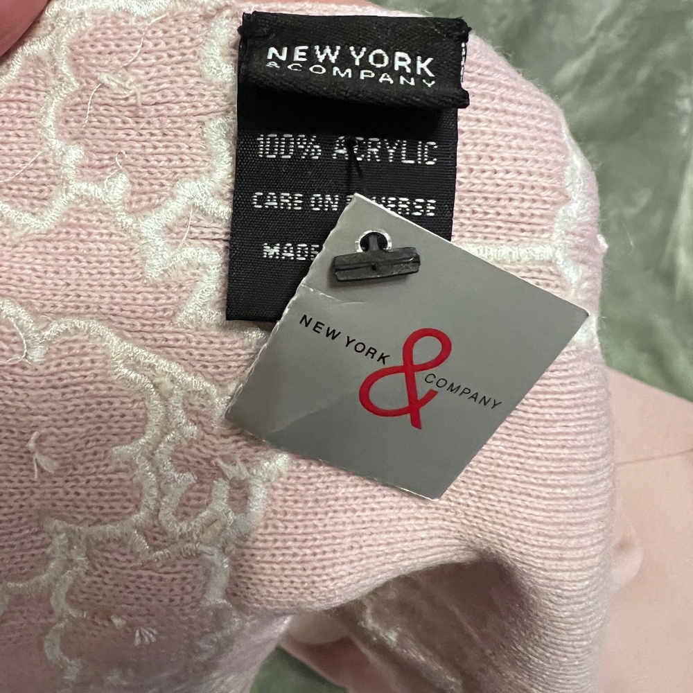 Pink Scarf (NWT) - Picture 3 of 3